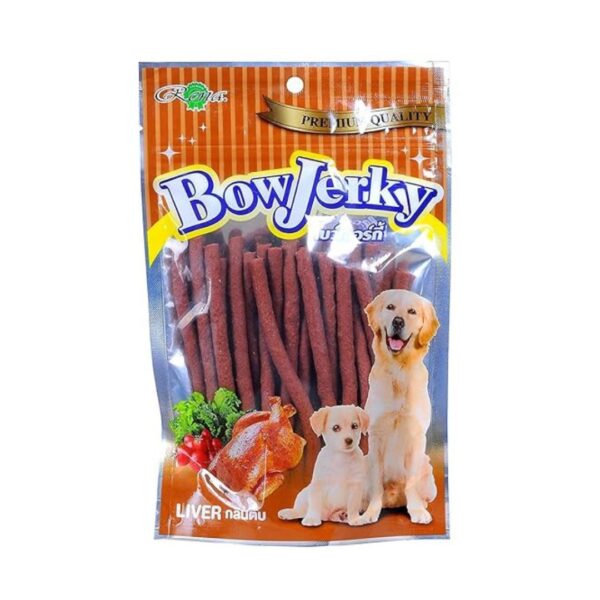 BowJerky Liver Sticks 200g